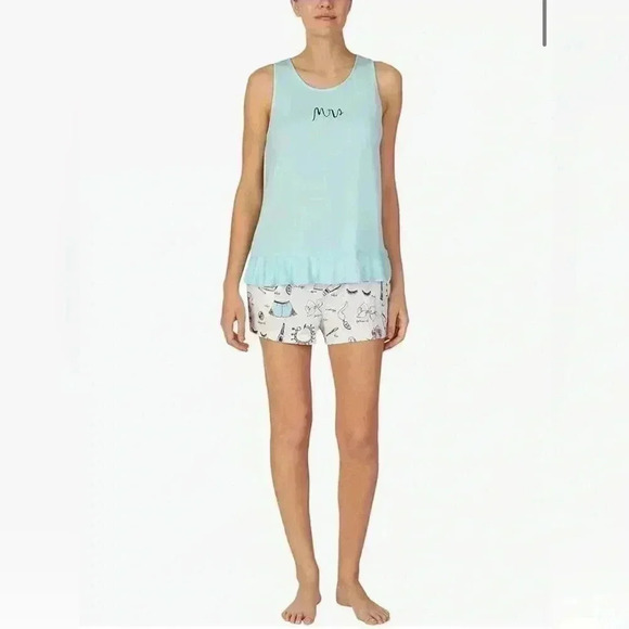 kate spade Other - Kate Spade S “Something Blue, Borrowed, Used, New” Mrs./Bride Pajama Set - VGUC